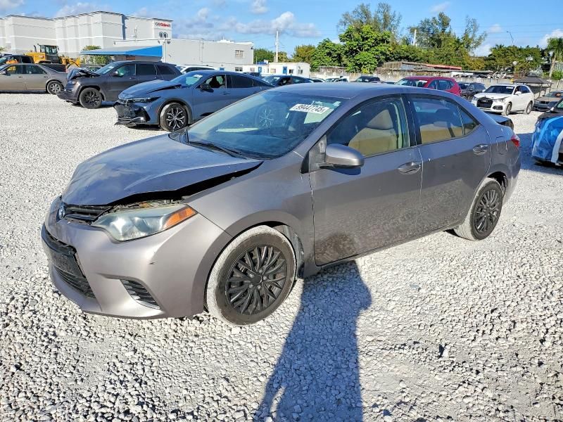 2015 Toyota Corolla l
