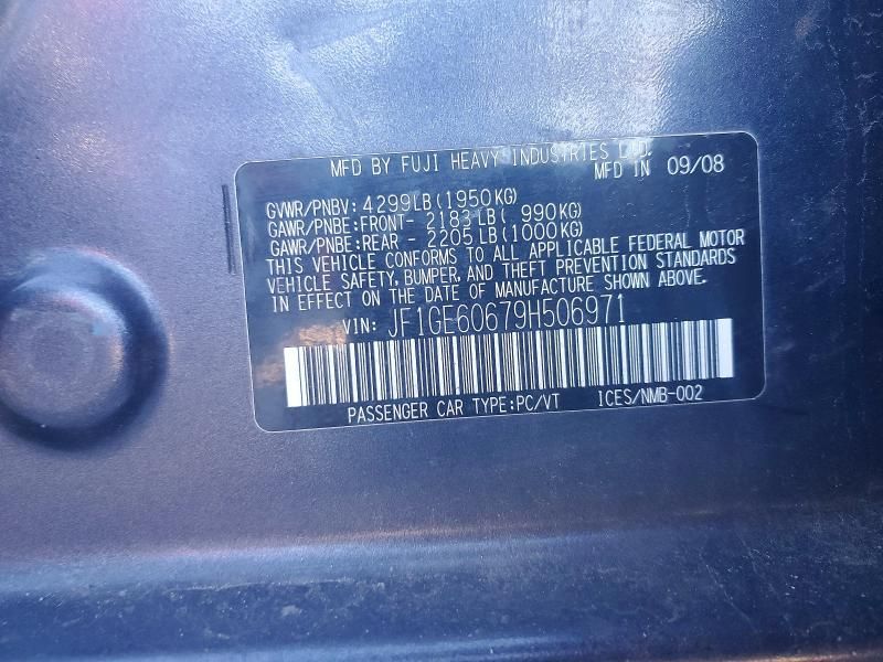 2009 Subaru Impreza 2.5i Premium