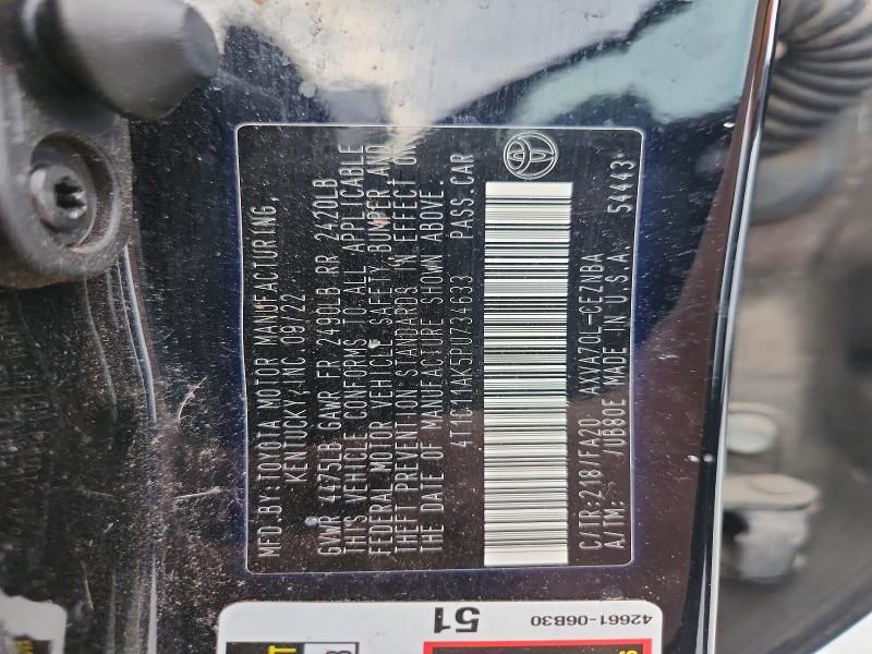 2023 Toyota Camry le