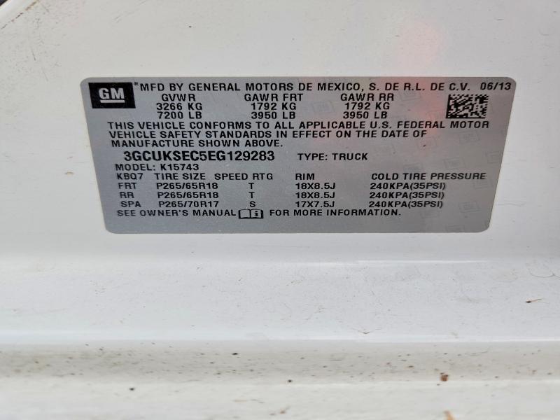 2014 Chevrolet Silverado K1500 ltz