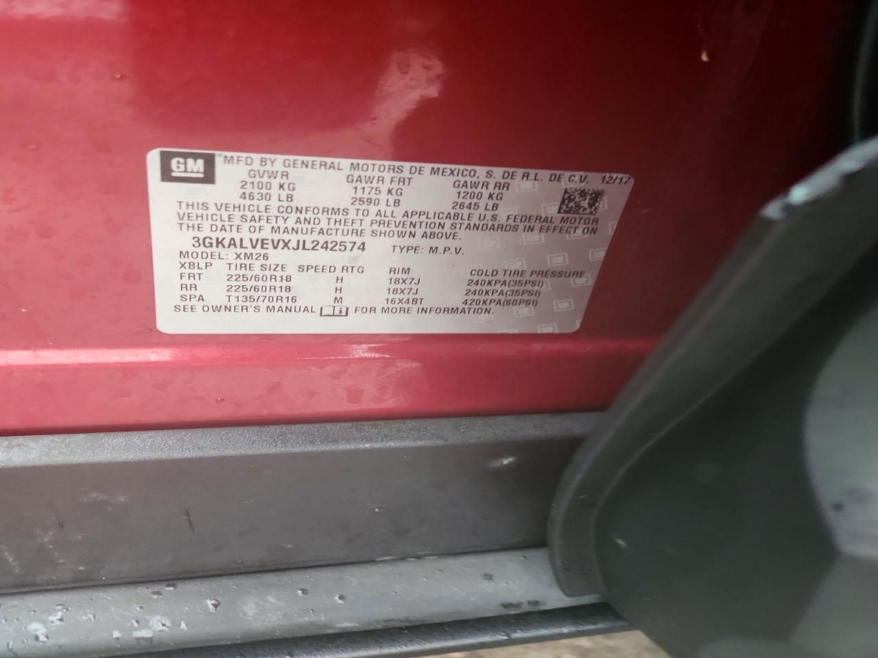 2018 GMC Terrain slt