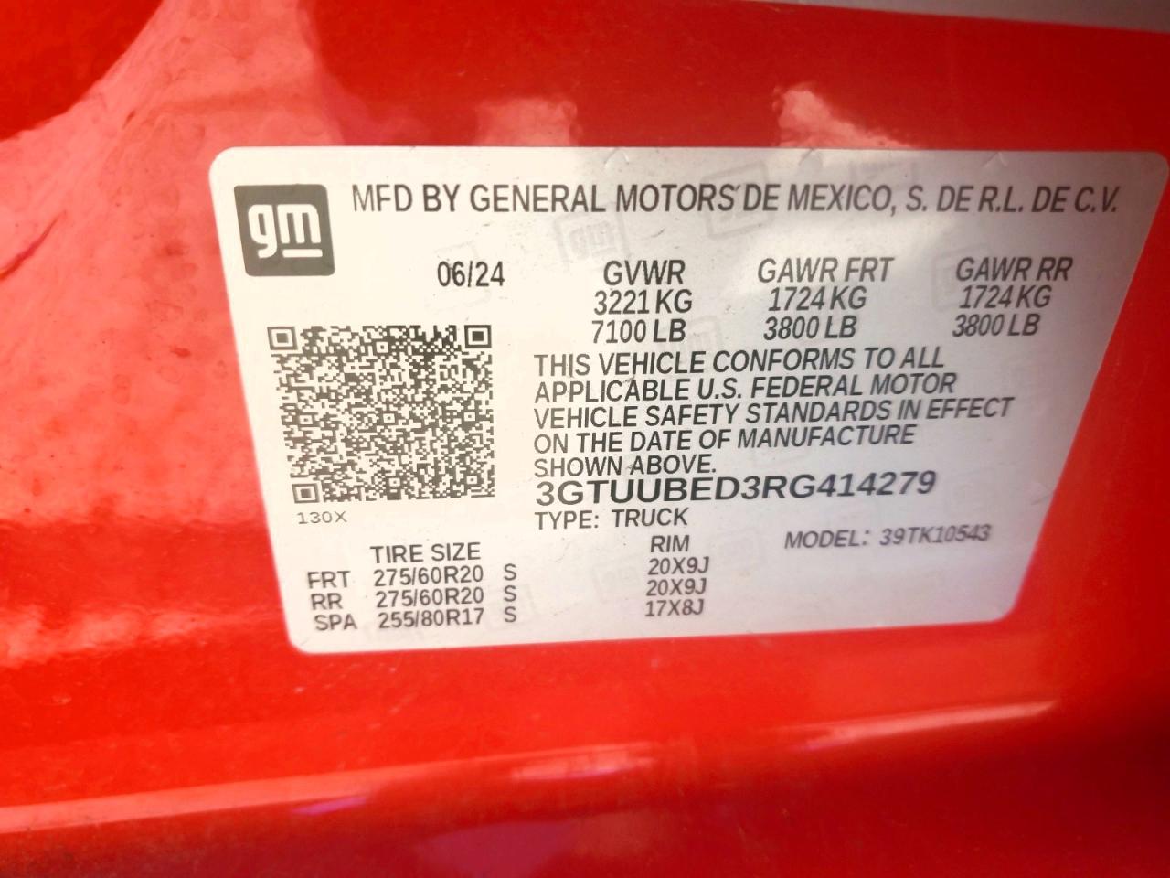 2024 GMC Sierra K1500 SLE