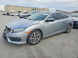 Honda salvage cars for sale: 2017 Honda Civic ex