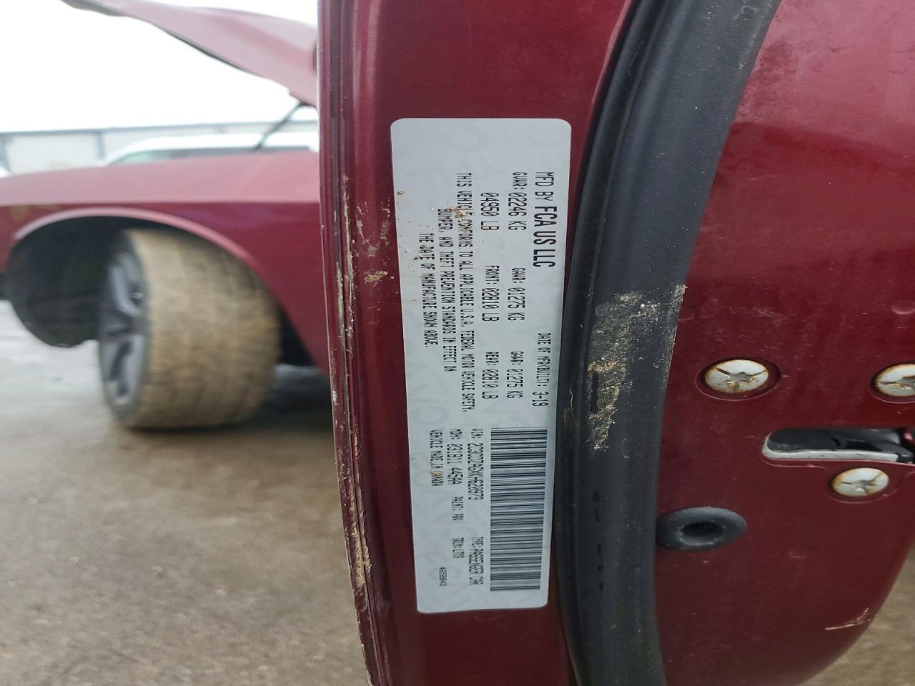 2019 Dodge Challenger sxt