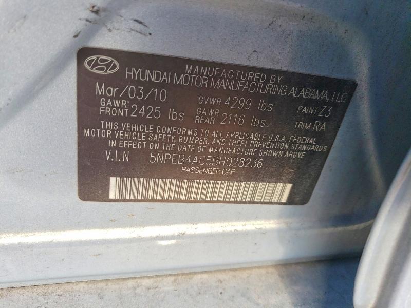 2011 Hyundai Sonata gls