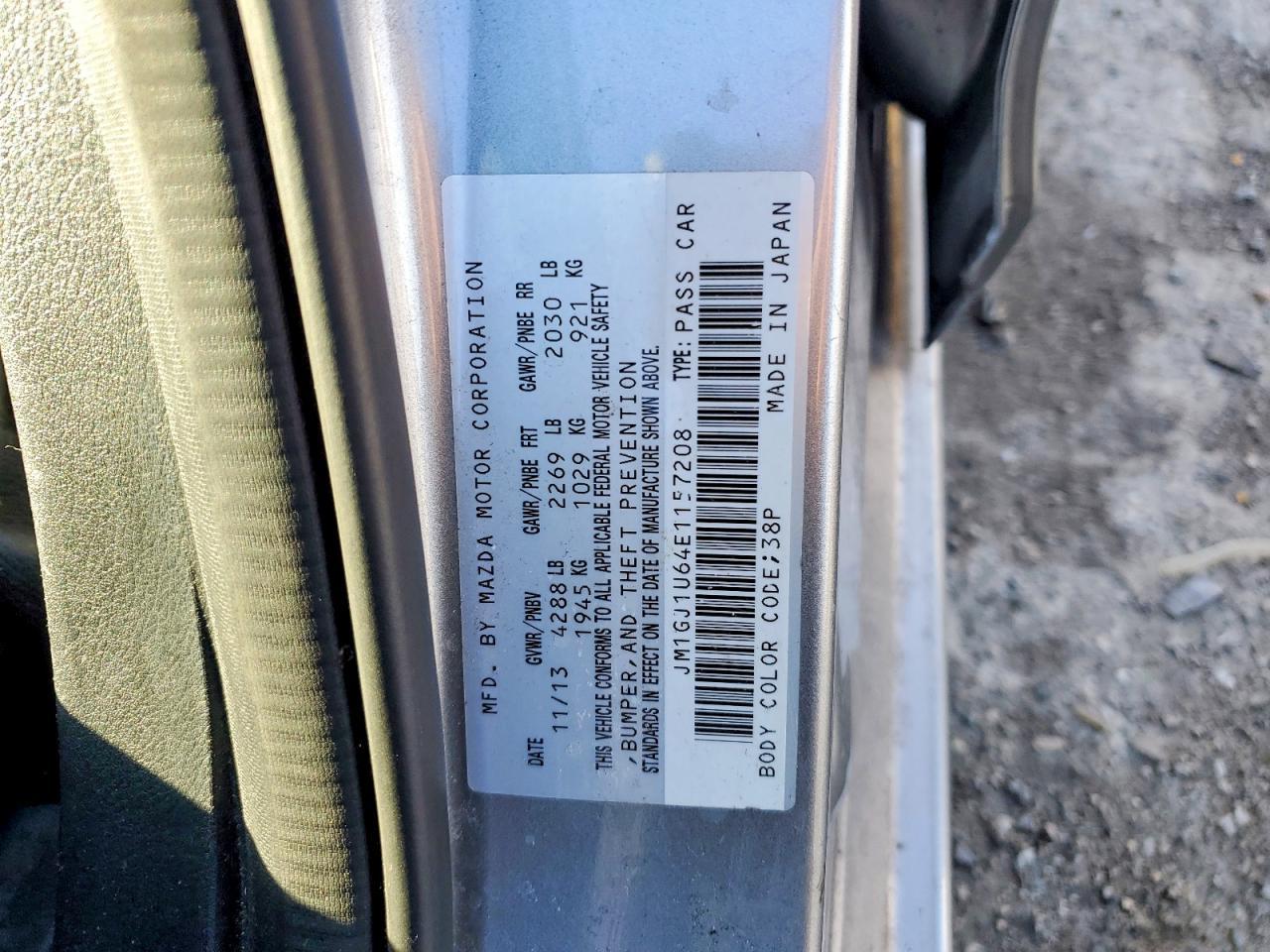 2014 Mazda 6 Sport