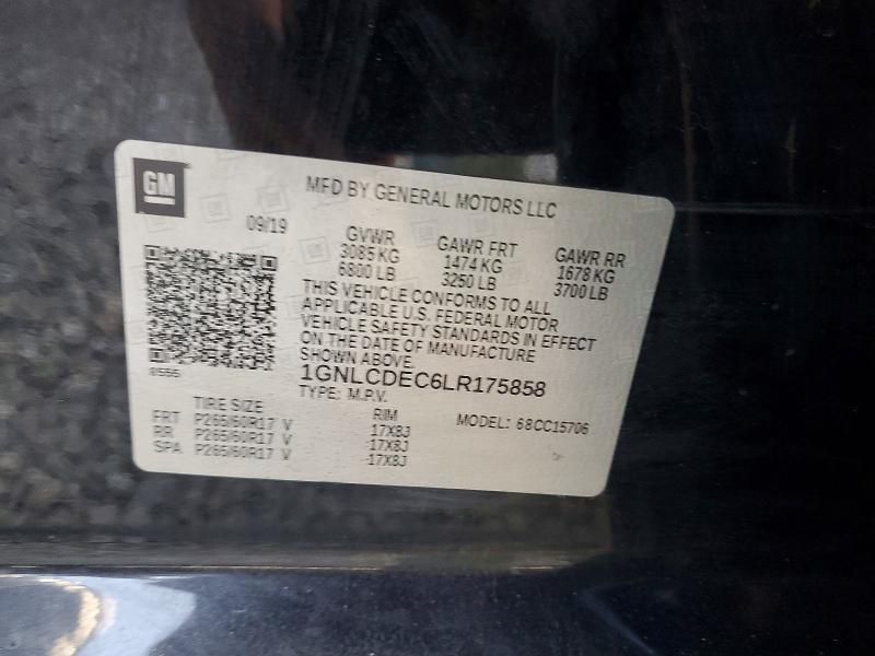 2020 Chevrolet Tahoe Police