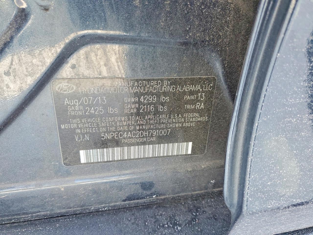 2013 Hyundai Sonata se
