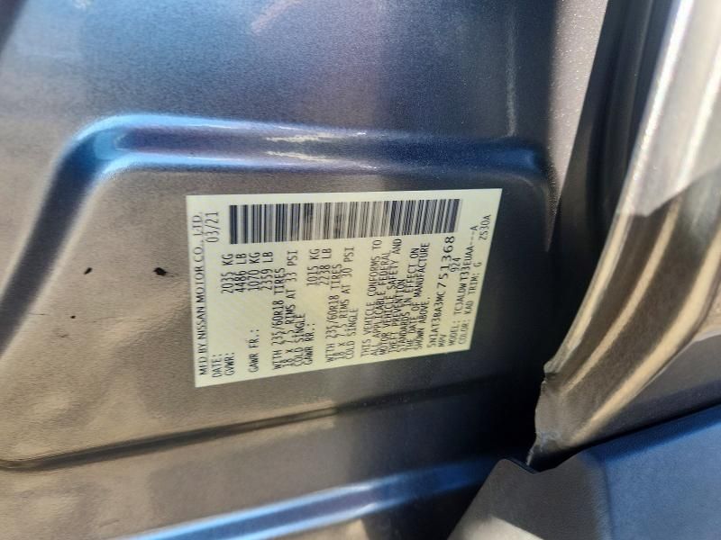 2021 Nissan Rogue sv