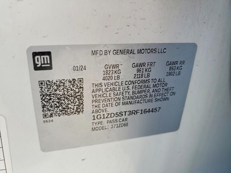 2024 Chevrolet Malibu lt