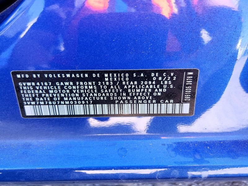 2022 Volkswagen Jetta se