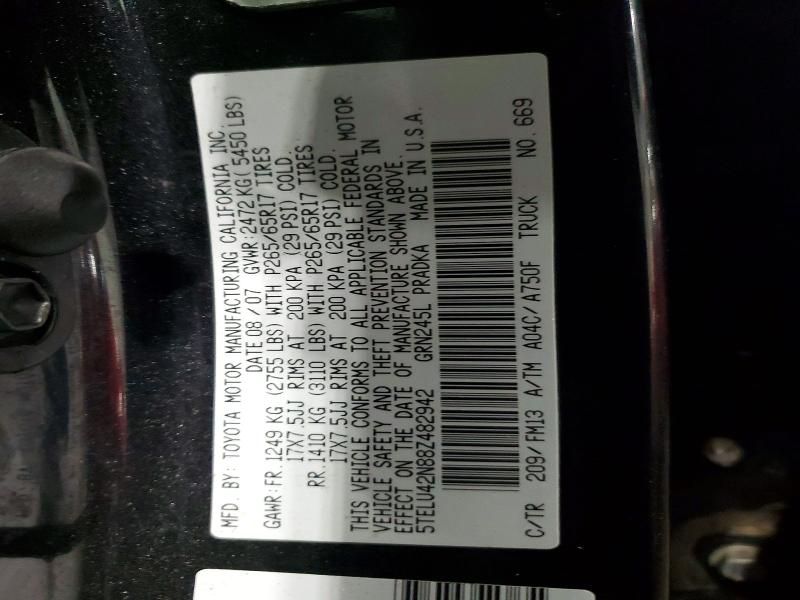 2008 Toyota Tacoma Double cab