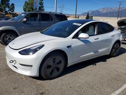 Salvage cars for sale from Copart Rancho Cucamonga, CA: 2021 Tesla Model 3