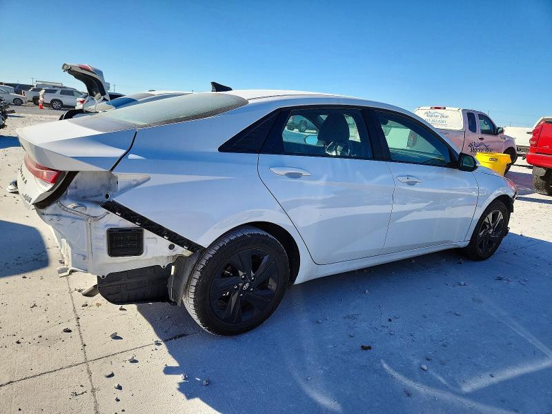 2021 Hyundai Elantra Blue