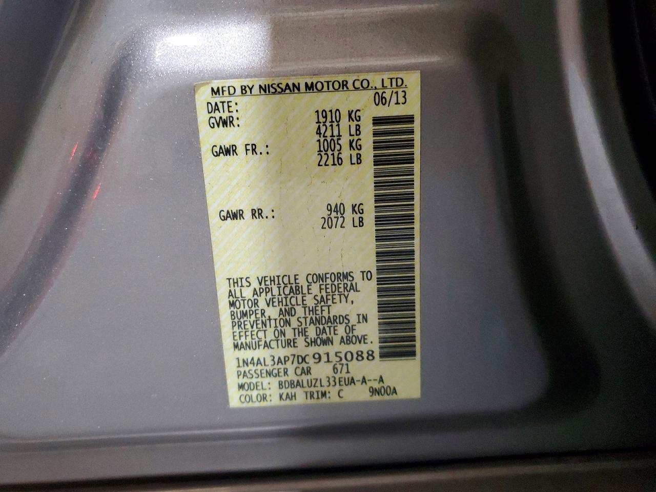 2013 Nissan Altima 2.5