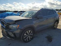 Volkswagen salvage cars for sale: 2022 Volkswagen Taos se