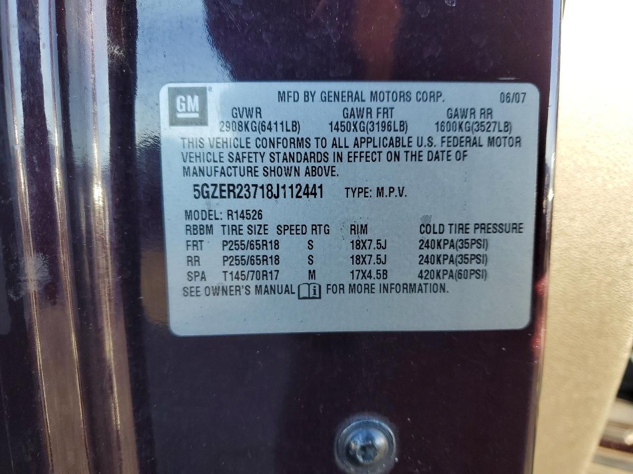 2008 Saturn Outlook xr