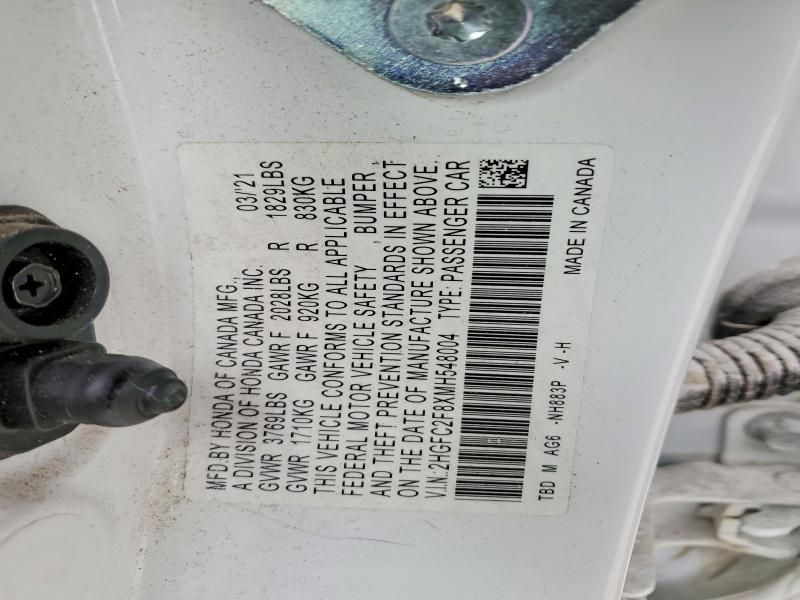 2021 Honda Civic Sport