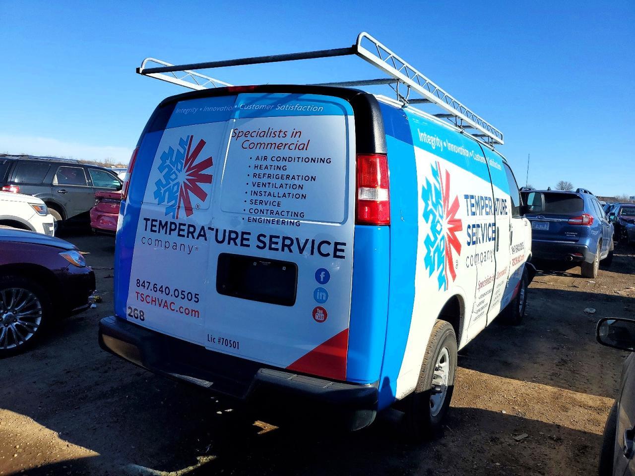 2019 Chev Rolet Express G2500 Utility / Service Van