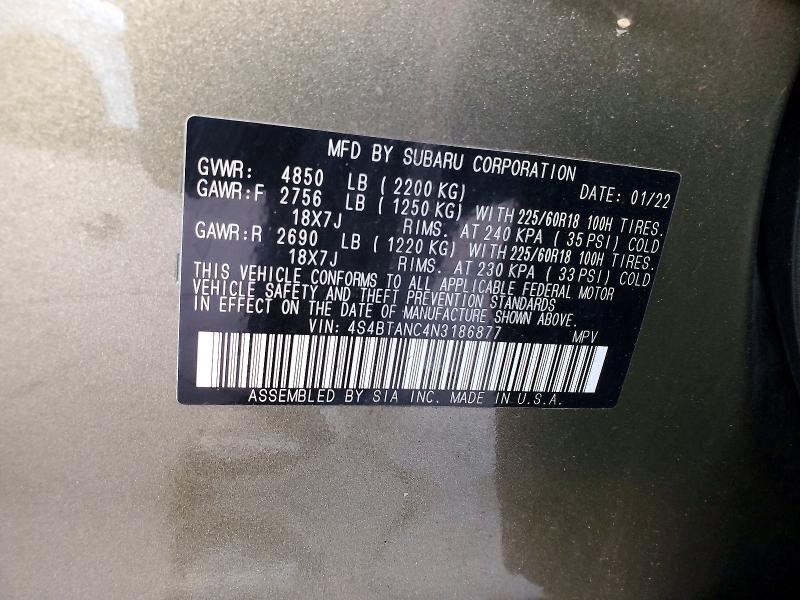 2022 Subaru Outback Limited