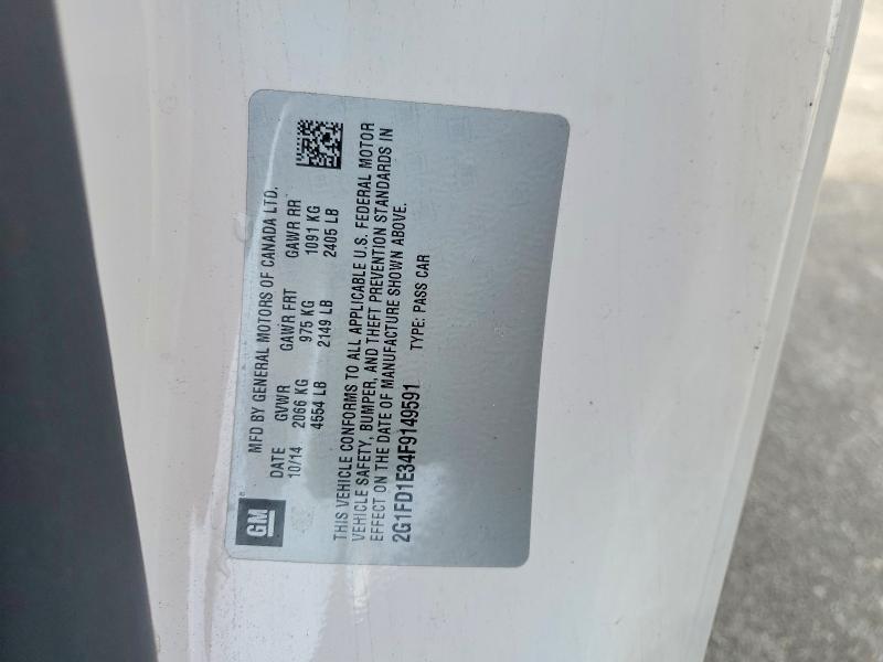 2015 Chevrolet Camaro lt