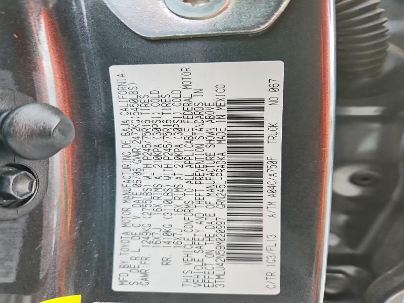 2009 Toyota Tacoma Double cab