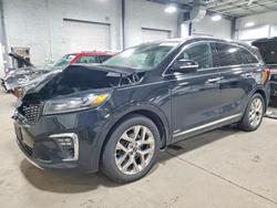 KIA Sorento sx salvage cars for sale: 2019 KIA Sorento sx
