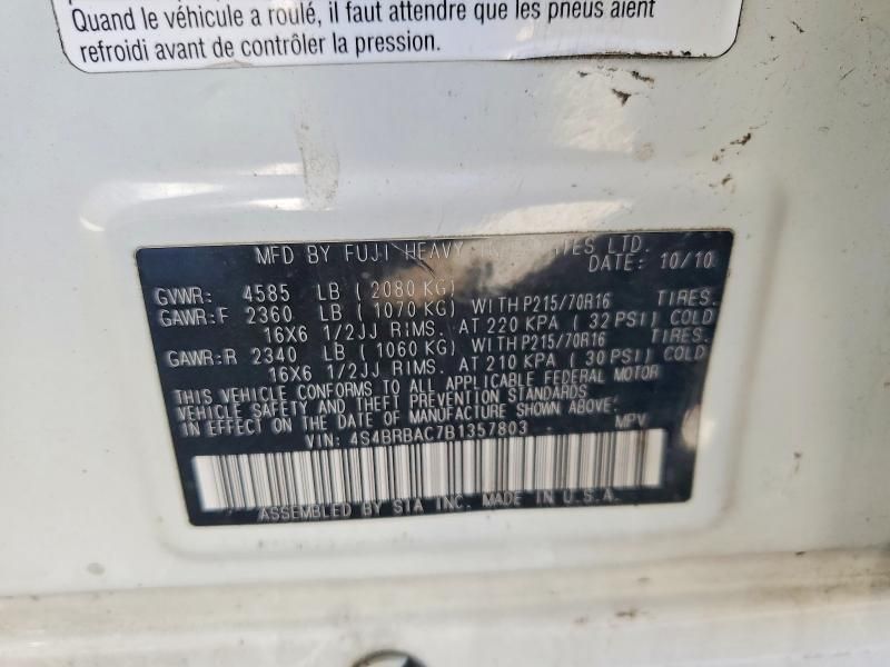 2011 Subaru Outback 2.5i