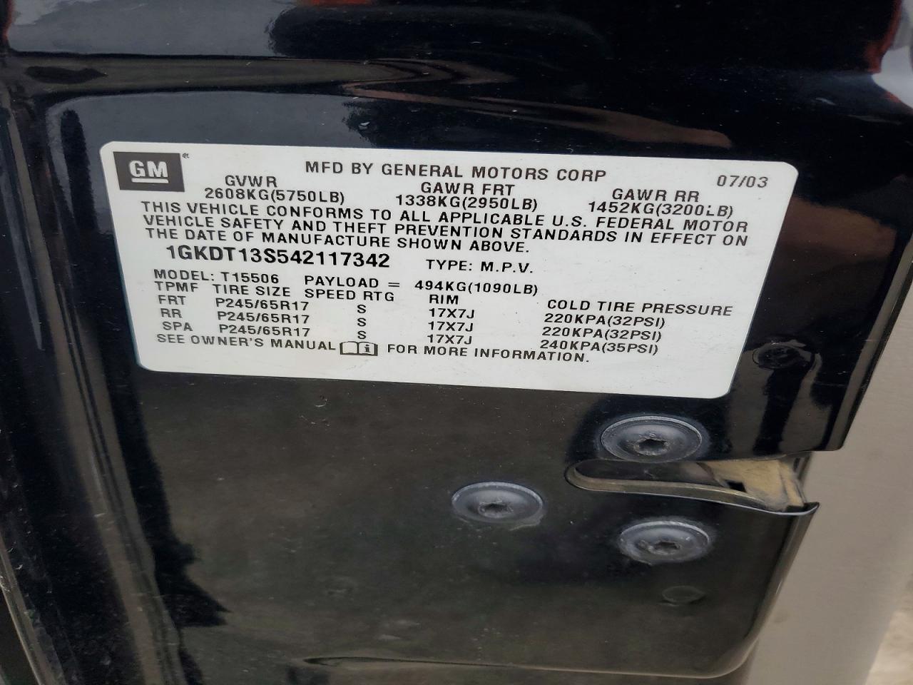 2004 GMC Envoy