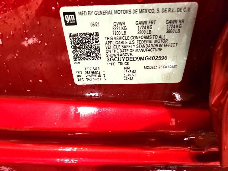 2021 Chevrolet Silverado K1500 lt