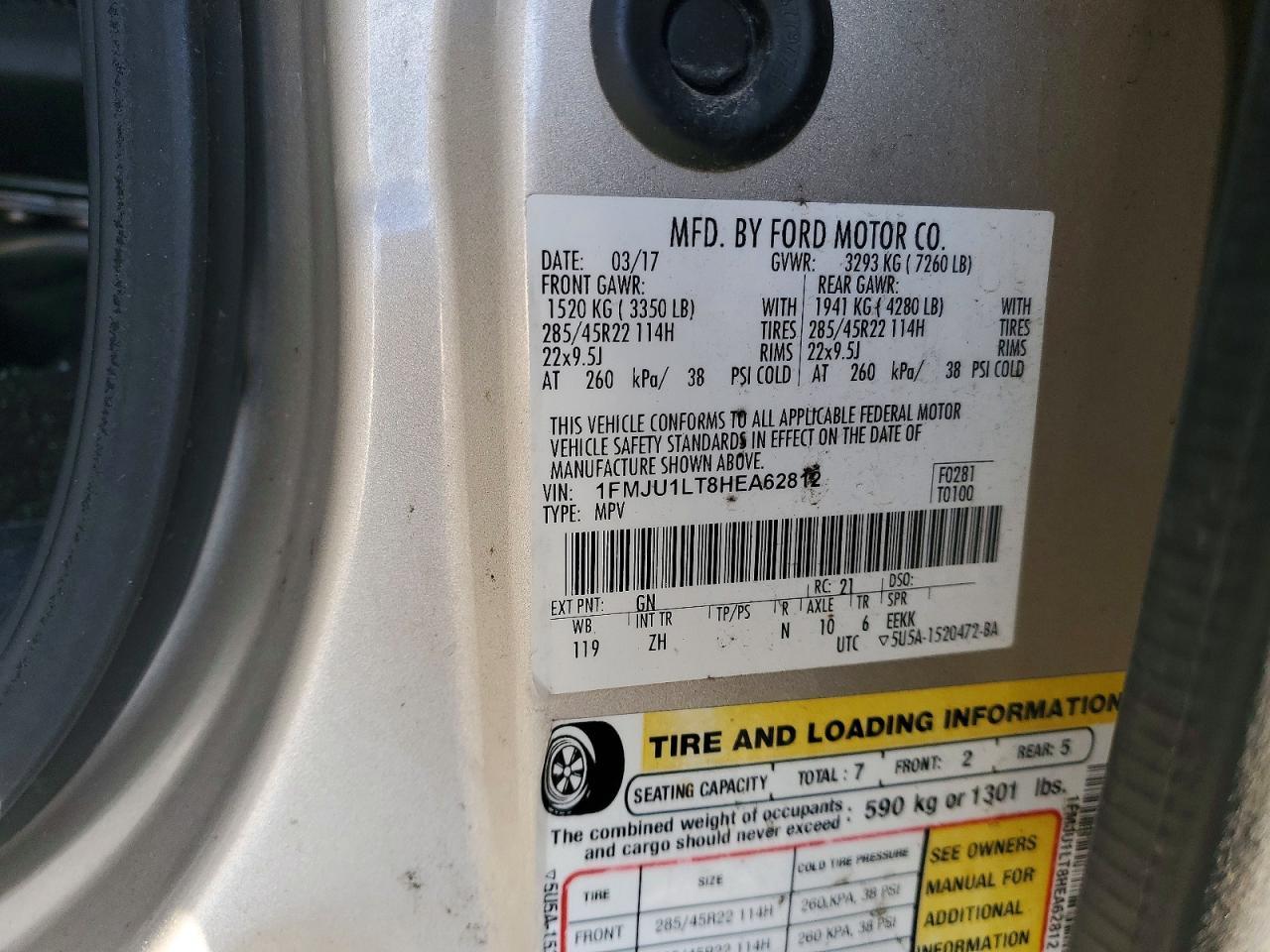 2017 Ford Expedition Platinum