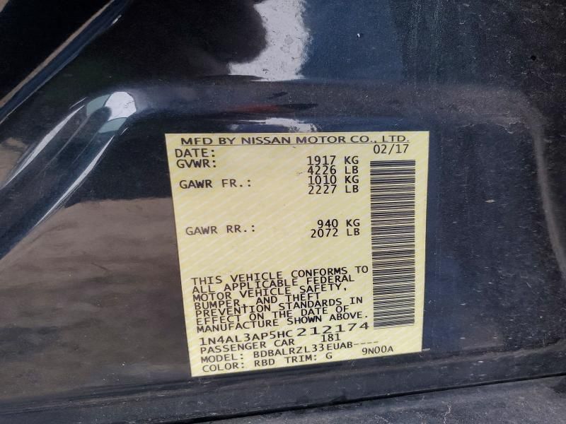 2017 Nissan Altima 2.5