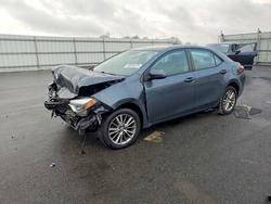 Salvage cars for sale from Copart Assonet, MA: 2014 Toyota Corolla l