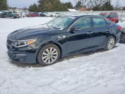 KIA Vehiculos salvage en venta: 2016 KIA Optima ex