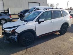 Salvage cars for sale from Copart Woodburn, OR: 2019 Subaru Forester Sport