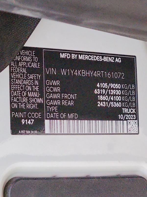 2024 Mercedes-Benz Sprinter 2500