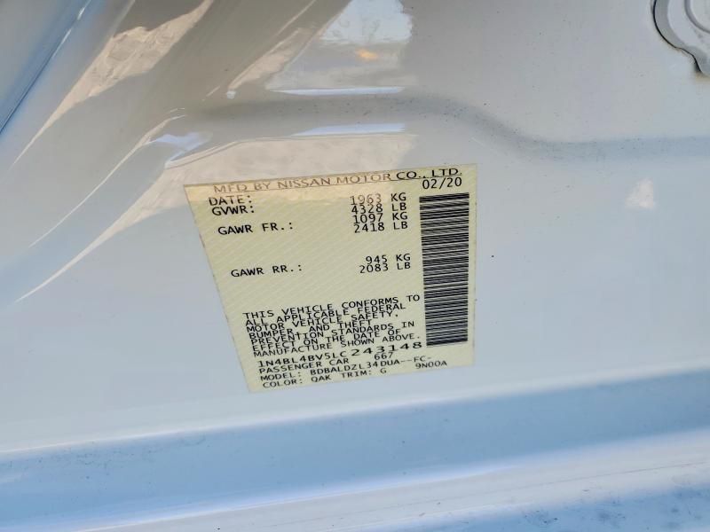 2020 Nissan Altima s