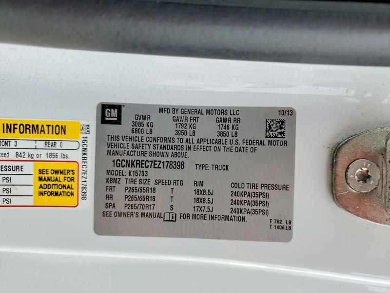 2014 Chevrolet Silverado K1500 LT