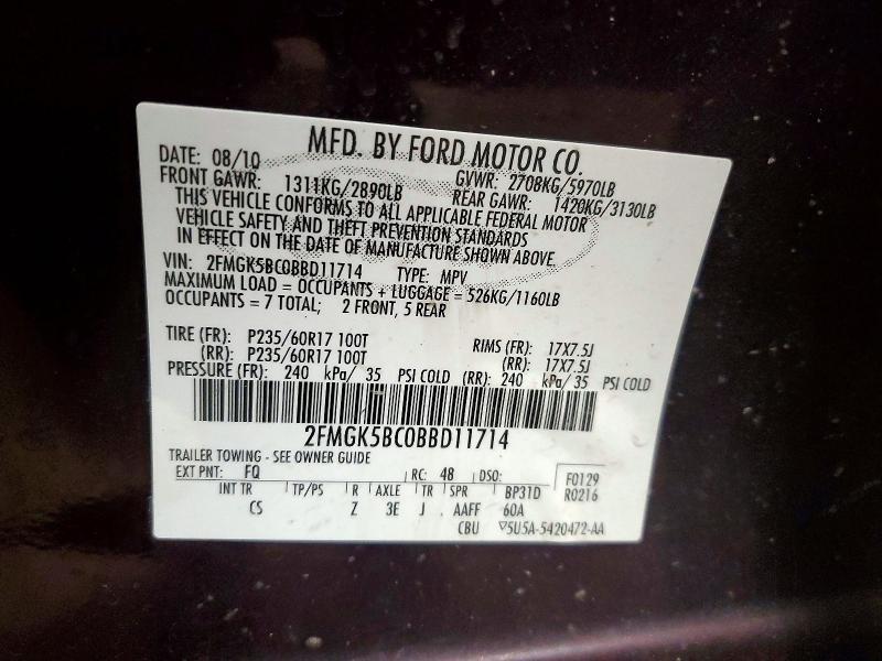 2011 Ford Flex se