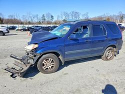 Honda salvage cars for sale: 2003 Honda Cr-v ex