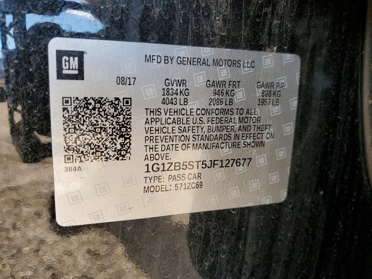 2018 Chevrolet Malibu ls