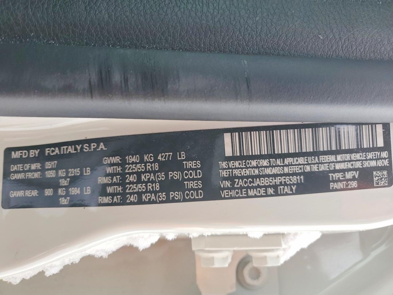 2017 Jeep Renegade Latitude
