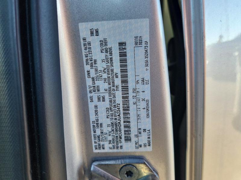 2018 Ford Escape sel