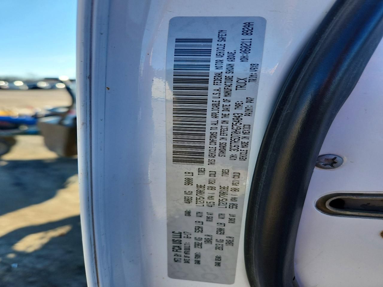 2017 Dodge Ram 2500 slt