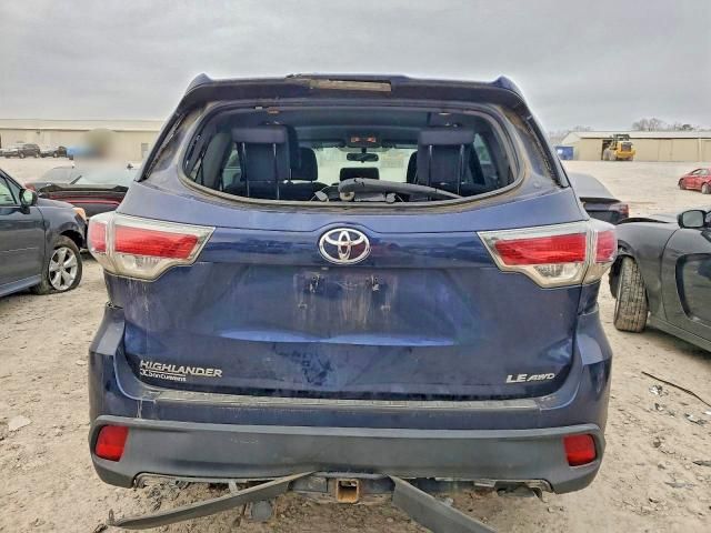 2016 Toyota Highlander le