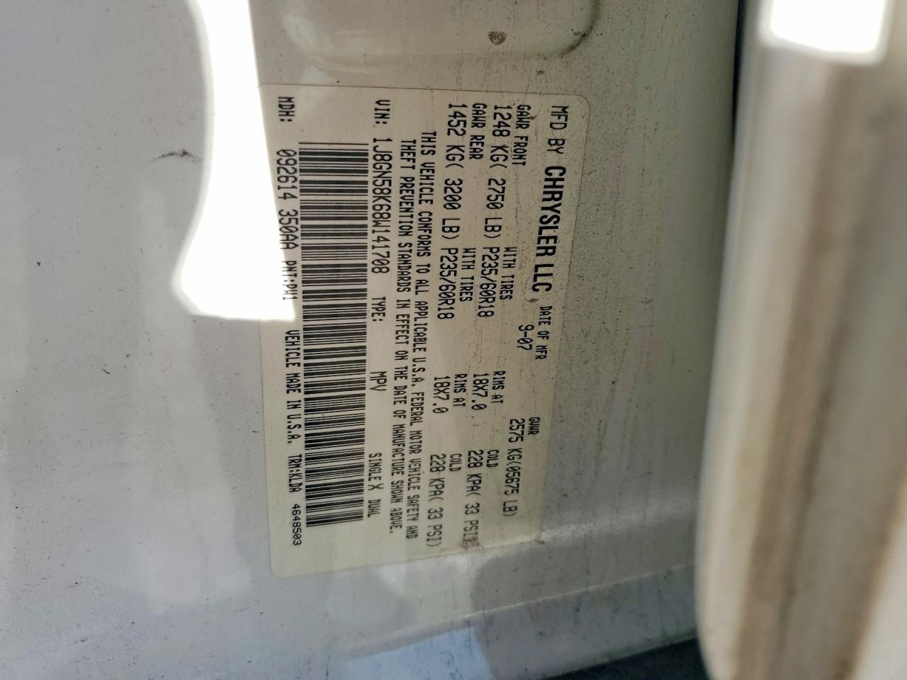 2008 Jeep Liberty Limited