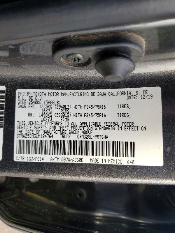 2020 Toyota Tacoma SR5 V6