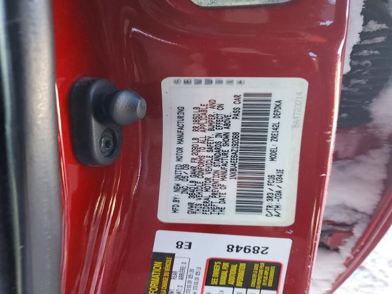 2010 Toyota Corolla Base