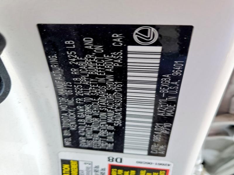 2025 Lexus Es 250 Base