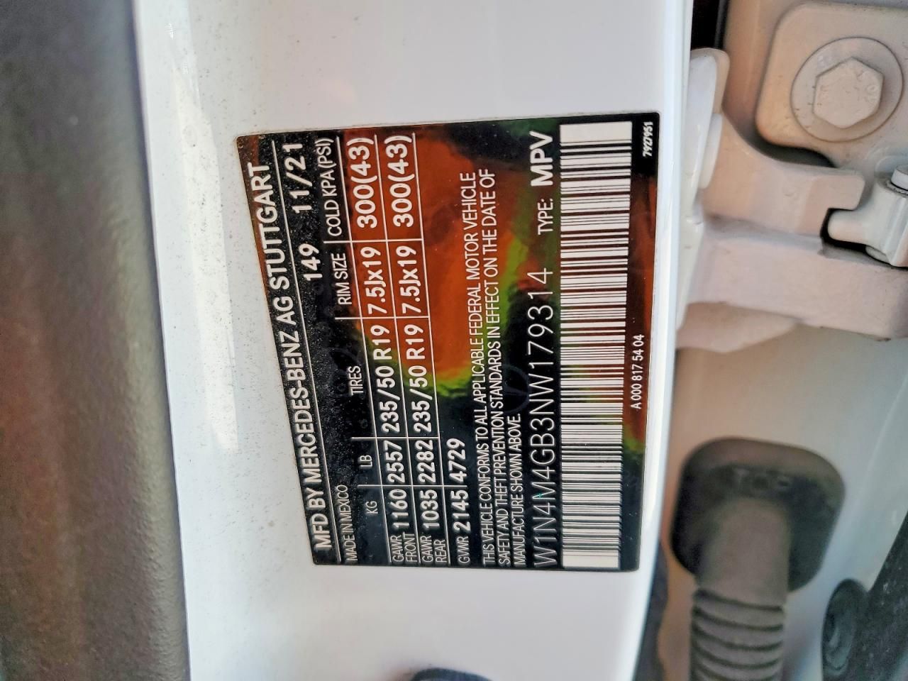 2022 Mercedes-Benz Glb 250